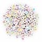 12 Packs: 340 ct. (4,080 total) Multicolor Alphabet Beads by Creatology™, 6.5mm